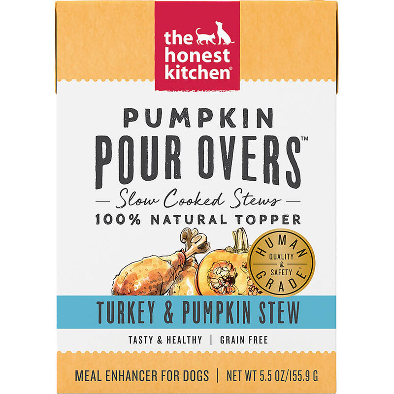The Honest Kitchen, Pumpkin Pour Overs, Turkey Stew - Wet Dog Food image number null