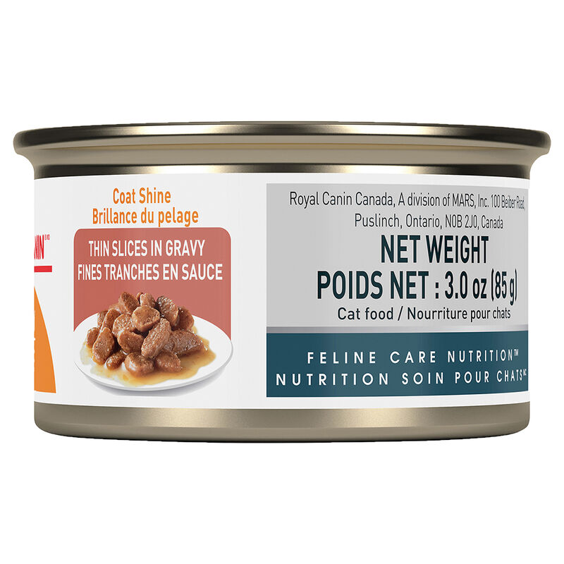 Royal Canin, Feline Care Nutrition Hair & Skin Care Thin Slices In Gravy - Wet Cat Food image number null