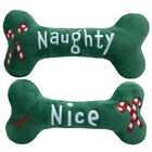 Huxley & Kent, Power Plush Naughty Nice Bone - Large image number null