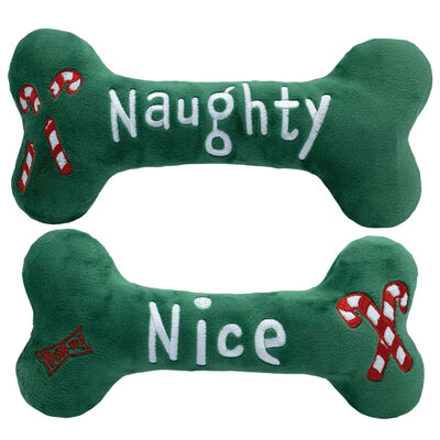 Huxley & Kent, Power Plush Naughty Nice Bone - Large