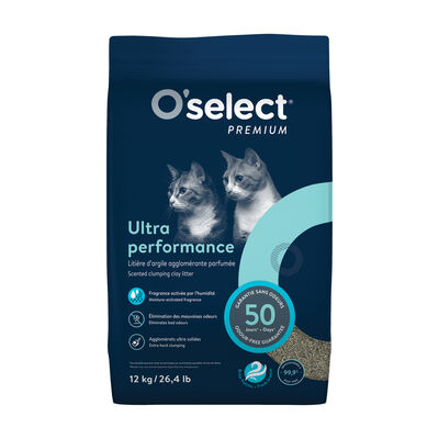 Ultra Performance Clumping Clay Litter - Fresh Breeze - 12 kg
