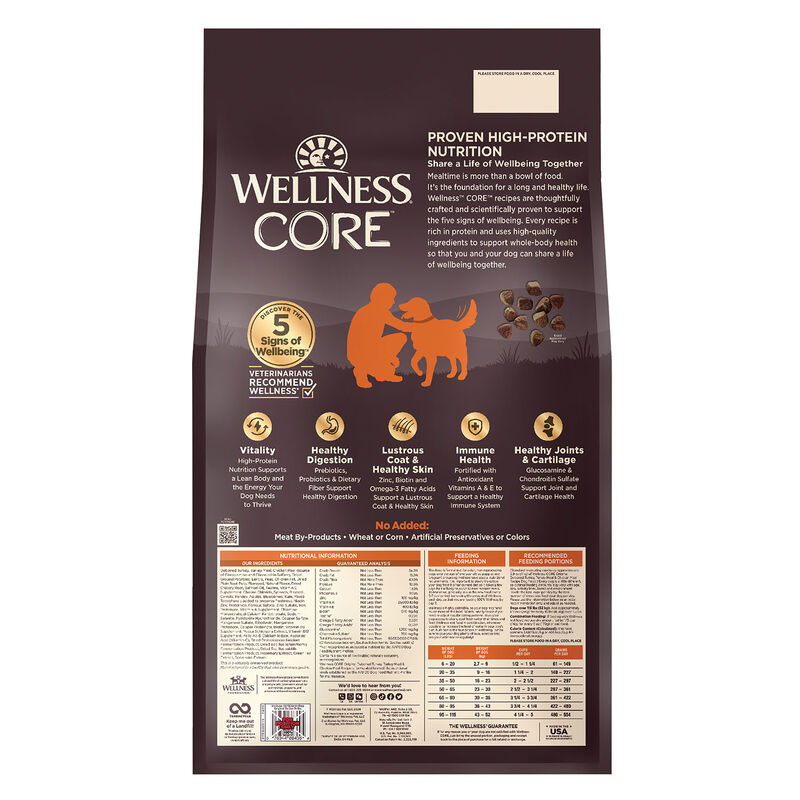 Wellness, Core, Grain Free Original - Dry Dog Food image number null
