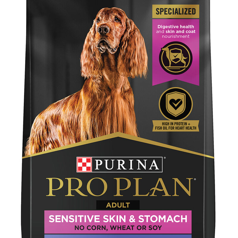 Purina Pro Plan Specialized Sensitive Skin & Stomach Adult, Lamb & Oat Meal Dry Dog Food 7.26kg image number null