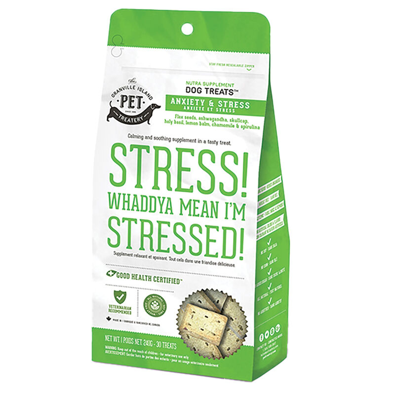Granville Island Pet Treatery, Whaddya Mean Stressed Treats - 240 g image number null