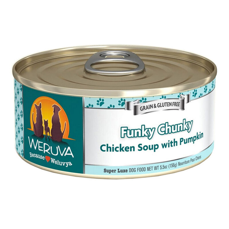 Weruva, Can, Adult - Funky Chunky - Shreds - Wet Dog Food image number null