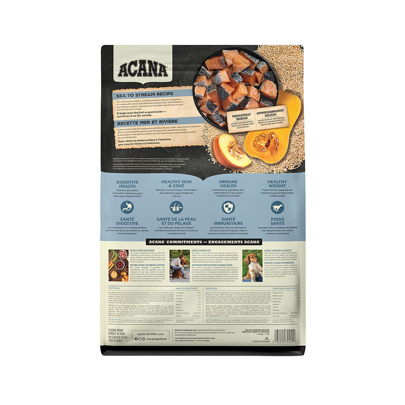 Acana, Healthy Grains Sea to Stream Recipe image number null