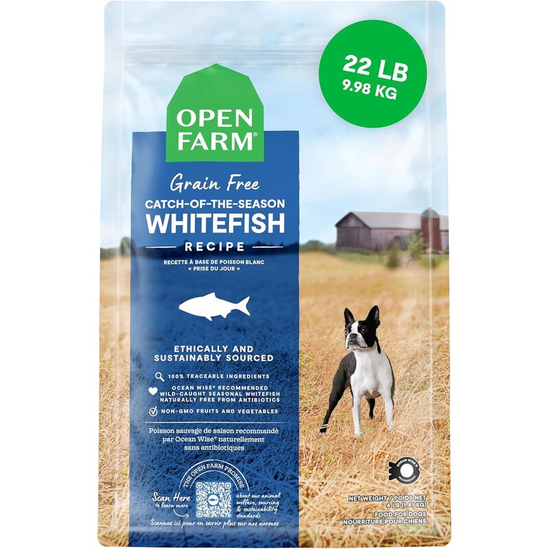 Open Farm, Catch-Of-The-Season Whitefish - 1.81 kg - Dry Dog Food image number null