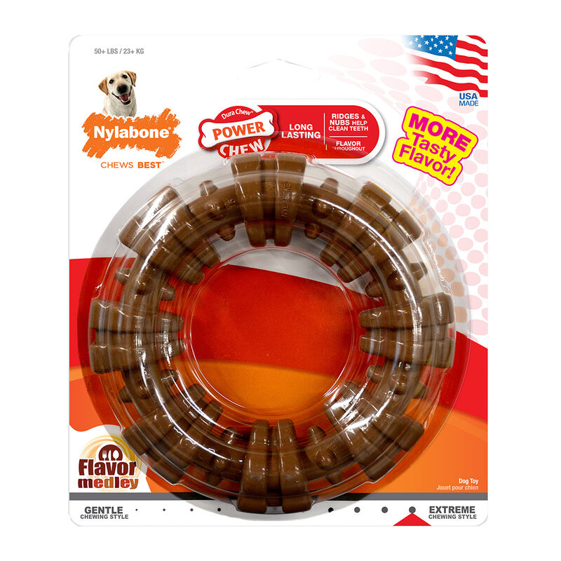 Nylabone, Dura Chew, Multi-Texture Ring Bone - Souper image number null