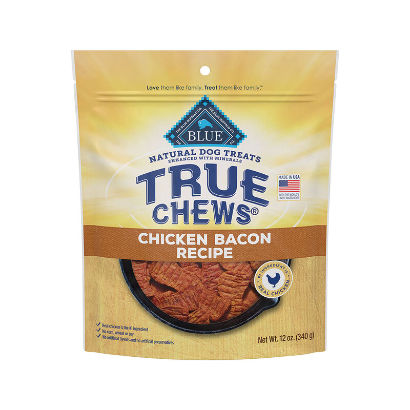 Blue Buffalo, True Chews - Chicken Bacon - 340 g - Dog Treat image number null