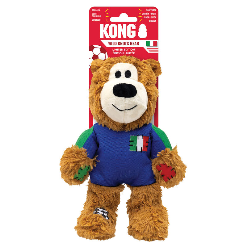 KONG Wild Knots Sport Bear Dog Toy image number null
