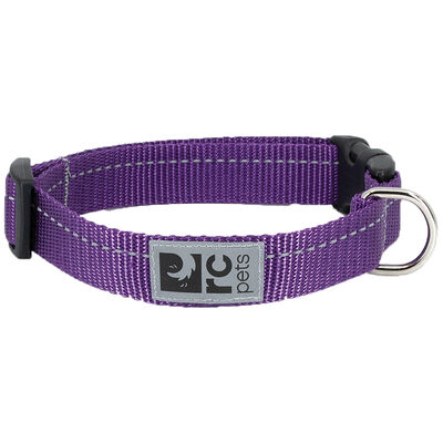 RC Pets, Primary Clip Collar - Purple - Dog Collar