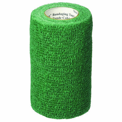 3M Vet Wrap, 15' Bandage - Green - 4"
