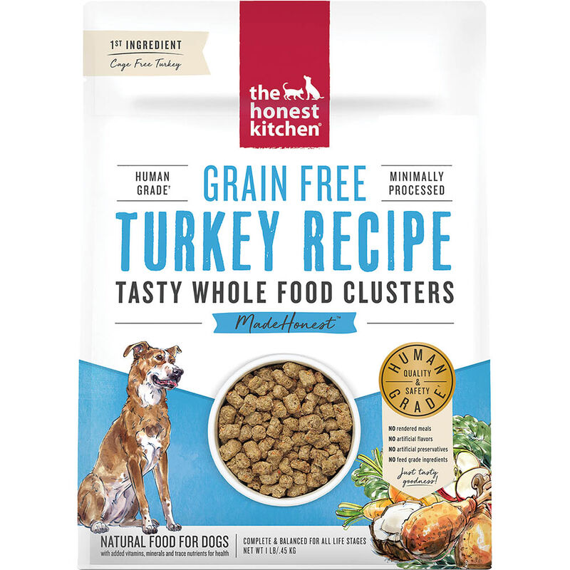 The Honest Kitchen, Grain Free Whole Food Clusters - Turkey - Dry Dog Food image number null