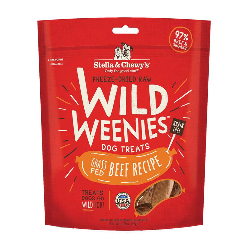 Stella & Chewy's, Freeze-Dried Raw Beef Wild Weenies Dog Treats - 92 g image number null