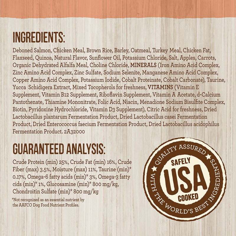 Merrick, Adult - Healthy Grains - Salmon & Brown Rice - Dry Dog Food image number null