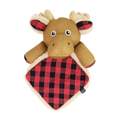 Ren’s 50th Anniversary, Plaid Moose Plush Dog Toy