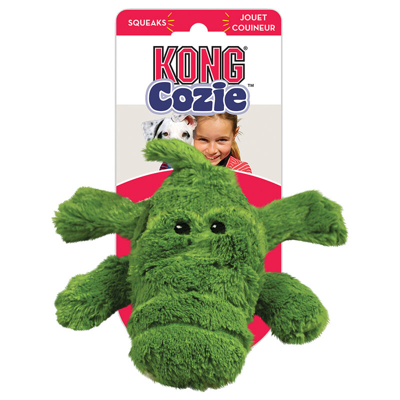 KONG, Dog Cozie Alligator - X-Large - Plush Dog Toy image number null