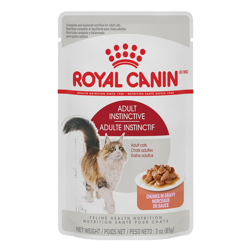 Royal Canin, Feline Health Nutrition Adult Instinctive Chunks in Gravy - Wet Cat Food image number null