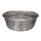 Ruff-N-Tuff, Diamond Plate Bowl With Non-Skid Bottom image number null