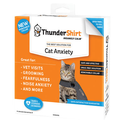 ThunderWorks, ThunderShirt for Cats - Heather Grey