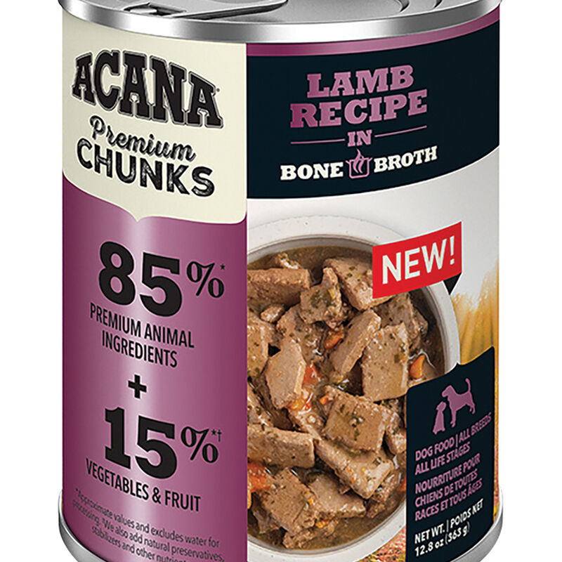Acana, Can, Adult - Lamb Recipe in Bone Broth - 363 g - Wet Dog Food image number null