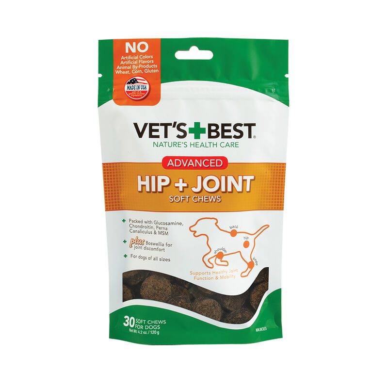 Vet's Best, Advanced Hip + Joint Soft Chews - 30 ct image number null