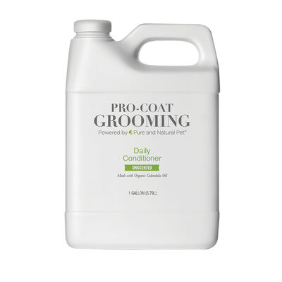Pro Coat Grooming, Daily Conditioner - Unscented - 1 Gallon