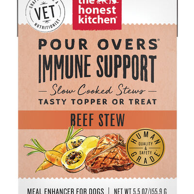 The Honest Kitchen, Functional POUR OVERS Immunity Support - Beef Stew - Wet Dog Food