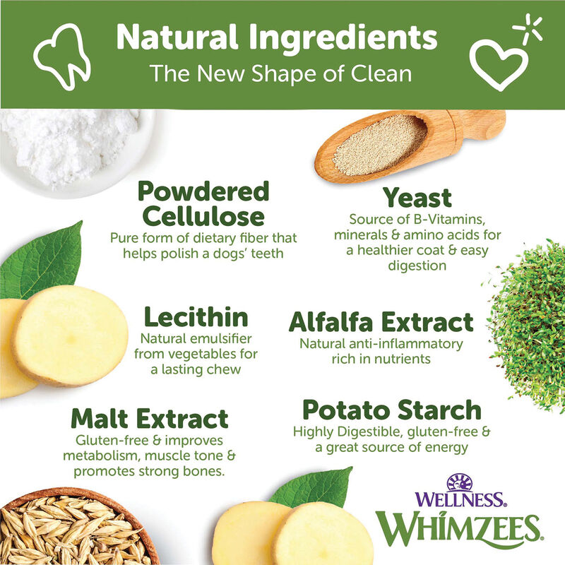 Whimzees, Dental Treat, Stix Value Pouch - X-Small - 56 Pc image number null