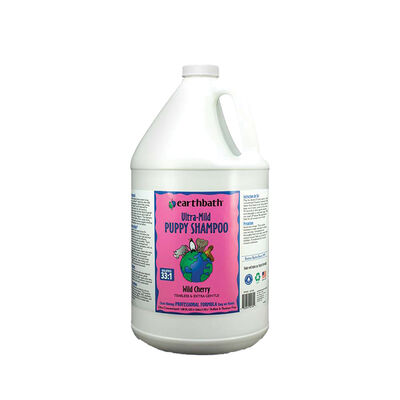 Earthbath, Ultra Mild Puppy Shampoo - Wild Cherry - 1 Gal