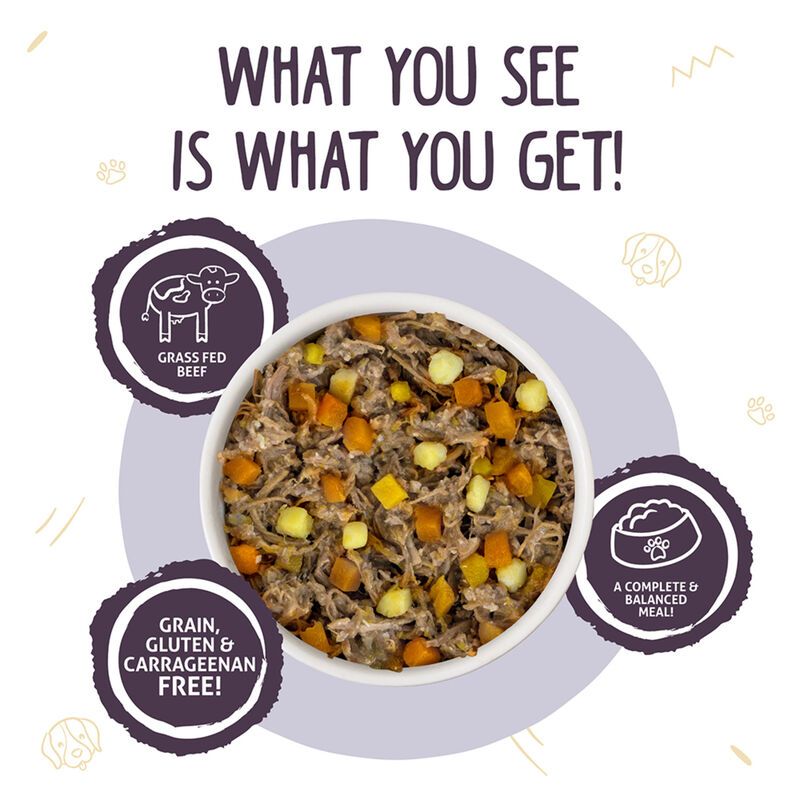 Weruva, Can, Adult - Steak Frites - Shreds - Wet Dog Food image number null