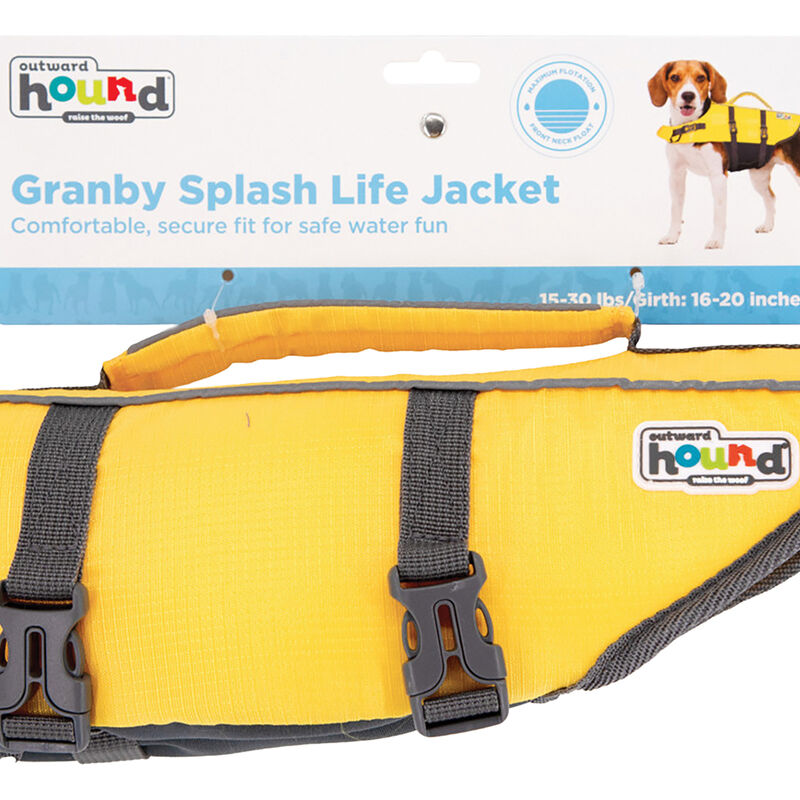 Outward Hound, Granby Splash Life Jacket - Yellow image number null