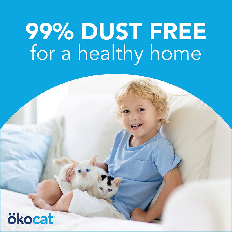Okocat, Natural Wood Clumping Litter - 4.5 kg image number null