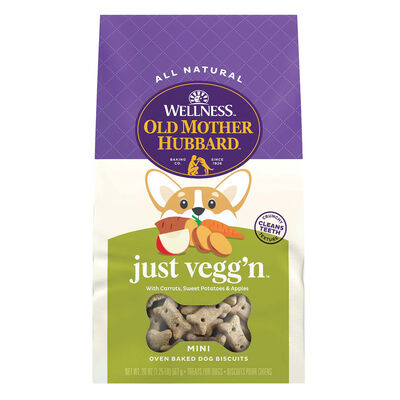 Old Mother Hubbard, Classic Just Vegg'n Dog Biscuits, Mini - 567 g