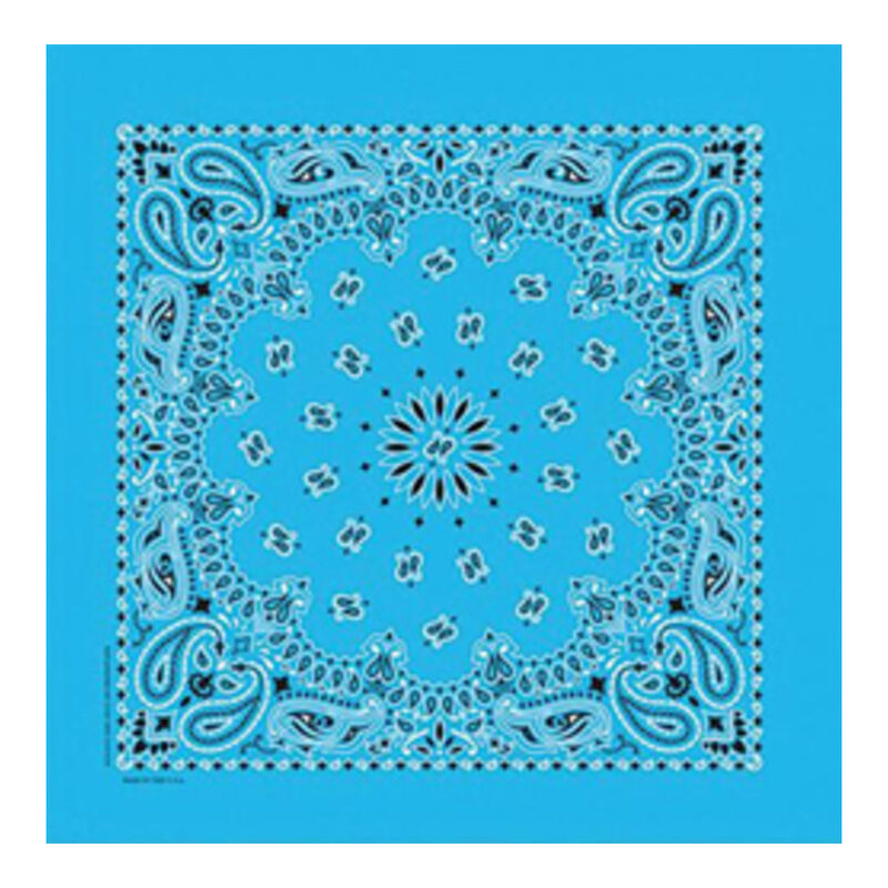 Fashion Bandana, Bandana - Paisley Light Blue image number null