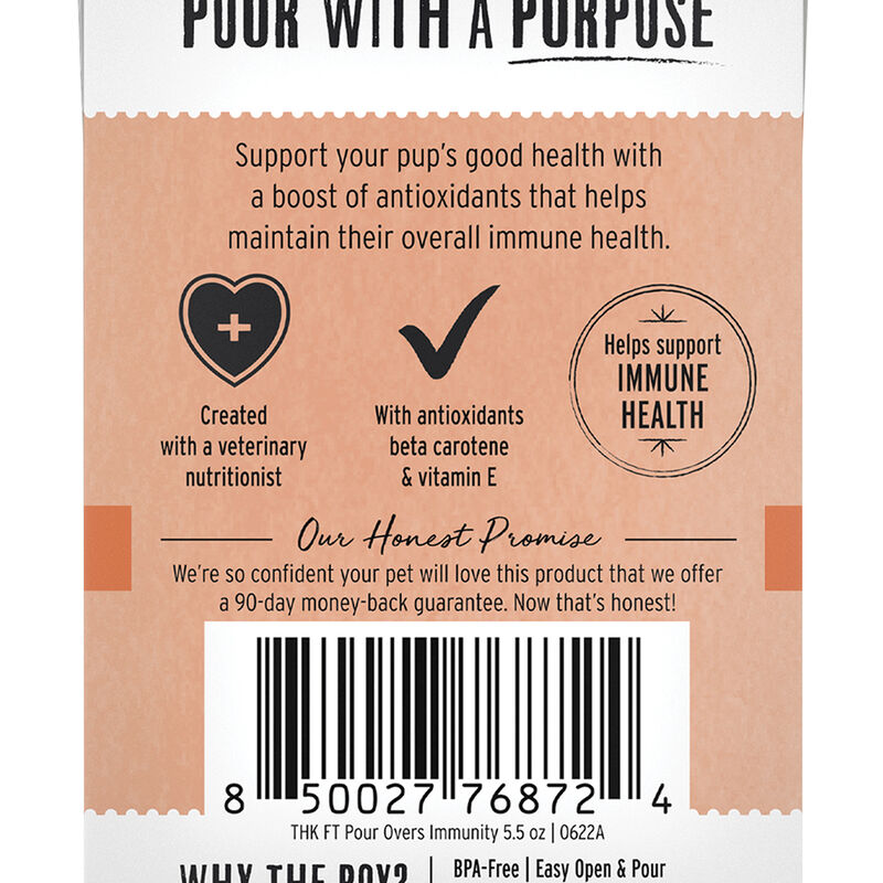 The Honest Kitchen, Functional POUR OVERS Immunity Support - Beef Stew - Wet Dog Food image number null