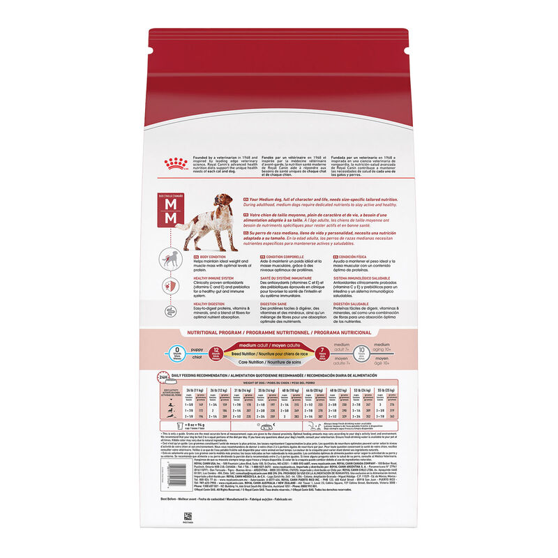 Royal Canin, Adult - Size Health Nutrition - Medium - Dry Dog Food image number null