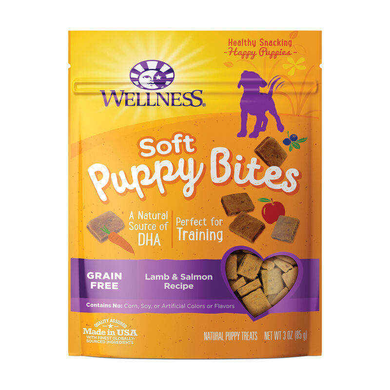 Wellness, Just For Puppy, Mini Soft Treats - 3 oz - Dog Treat image number null