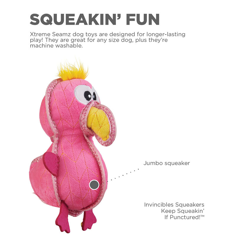 Outward Hound, Xtreme Seamz Flamingo - Pink - Medium image number null