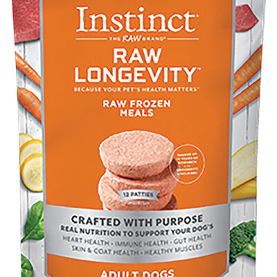 Instinct, Longevity - Beef Patties - 2.2 kg - Frozen Dog Food