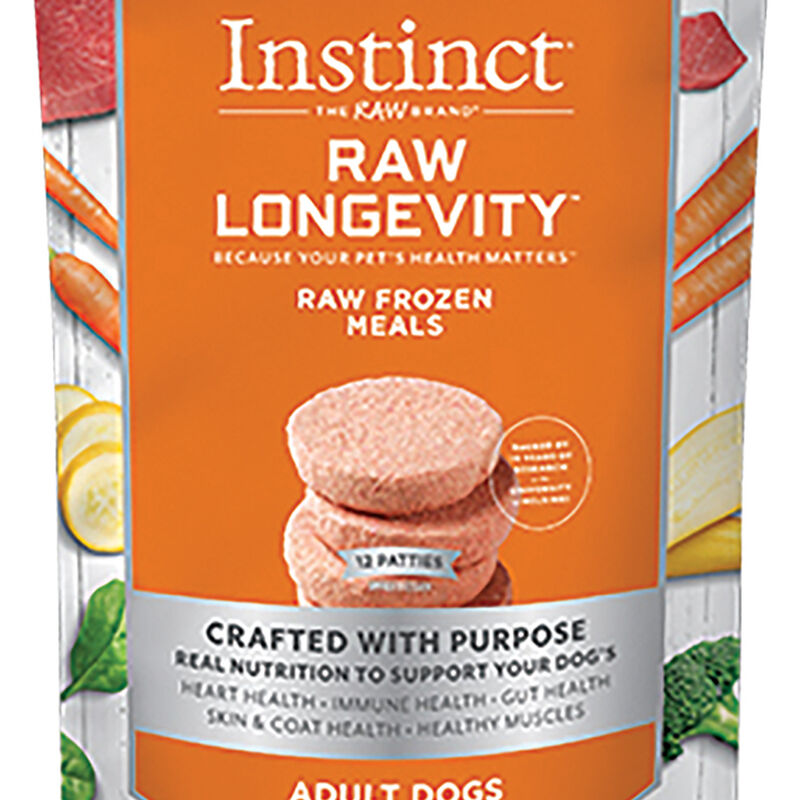 Instinct, Longevity - Beef Patties - 2.2 kg - Frozen Dog Food image number null