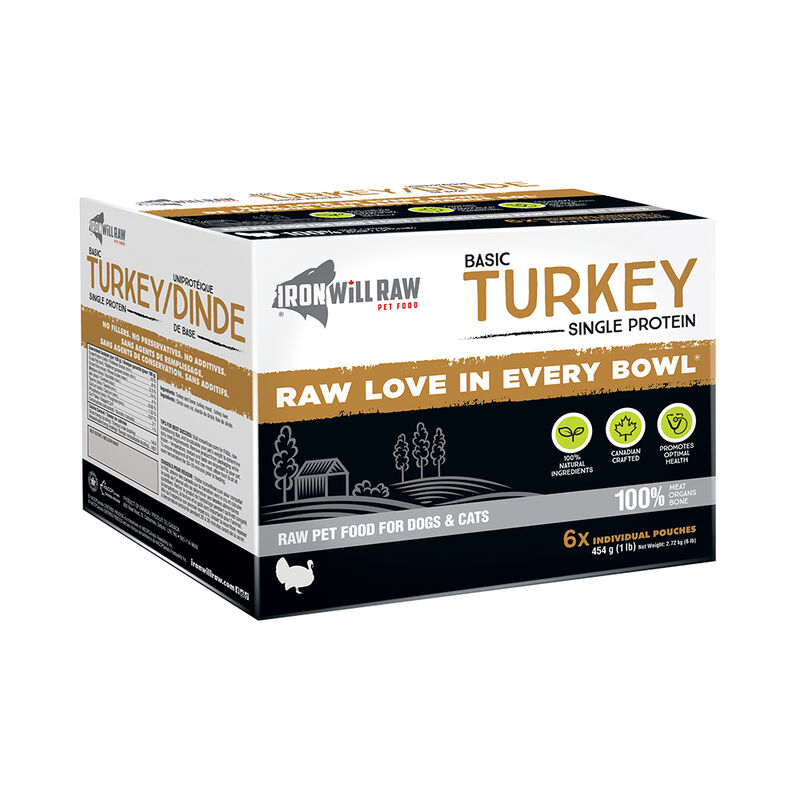 Iron Will Raw, Basic, Turkey - 2.72 kg image number null