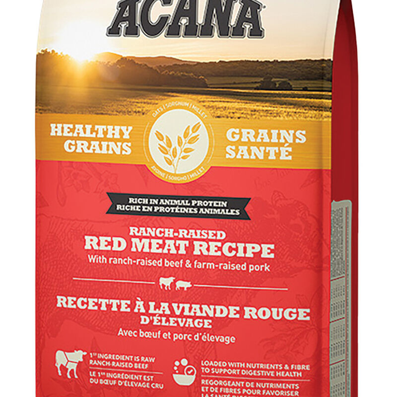 Acana, Adult - Healthy Grains - Red Meat - Dry Dog Food image number null