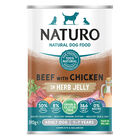Naturo, Can, Adult - Beef & Chicken w/ Jelly - 390 g image number null