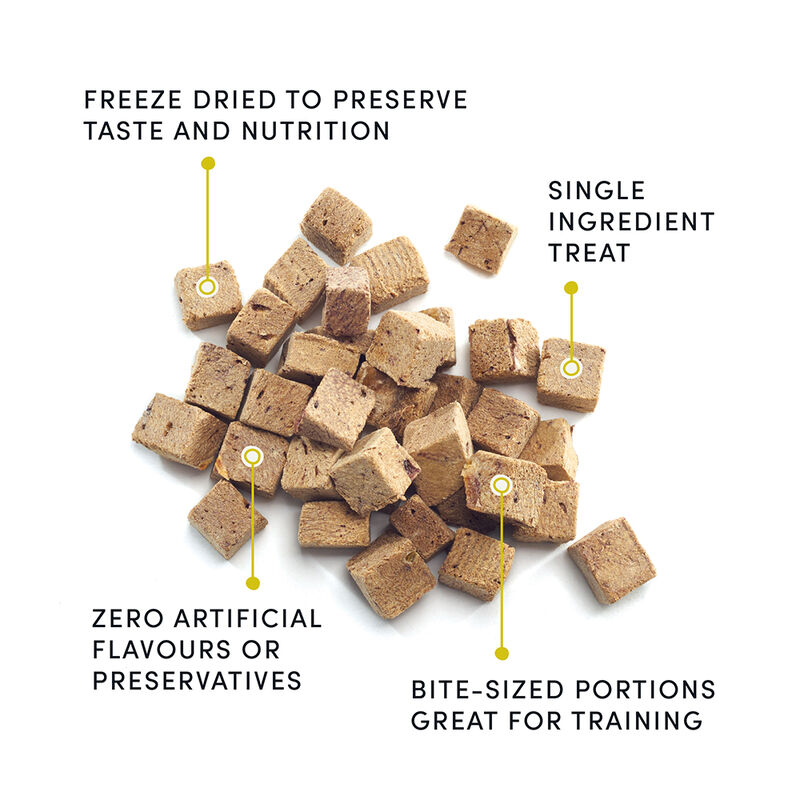 Crumps' Naturals, Mini Trainers Freeze Dried Beef Liver - Freeze Dried Dog Treat image number null