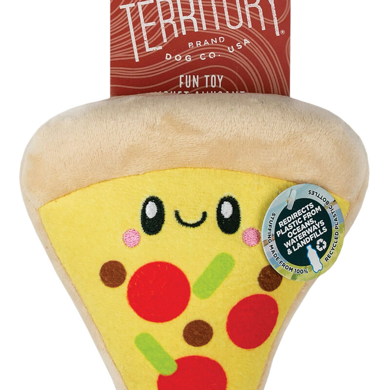 Territory, Plush Squeaker - Pizza image number null