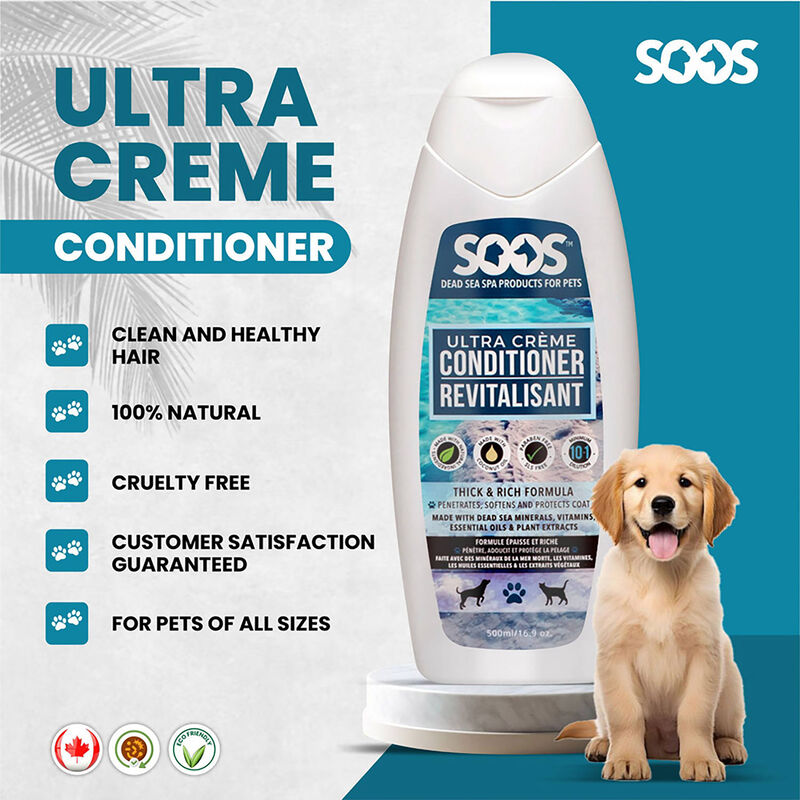 Soos Pets, Ultra Crème Pet Conditioner- 500ML image number null