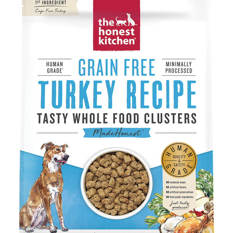 The Honest Kitchen, Grain Free Whole Food Clusters - Turkey - Dry Dog Food image number null