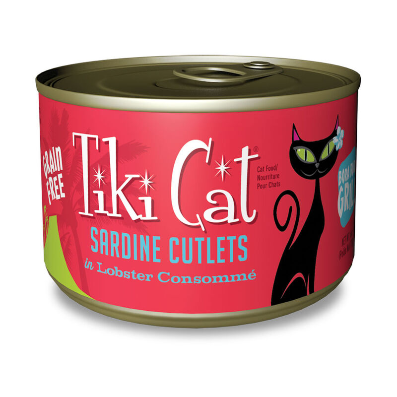 Tiki Cat, Bora Bora Grill with Sardine Cutlets in Lobster Consomme - 6 oz image number null