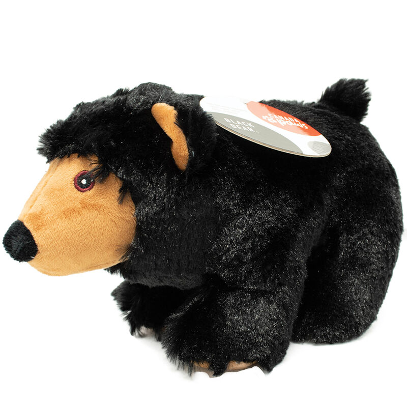 Canada Paws, Black Bear - 9" - Plush Dog Toy image number null